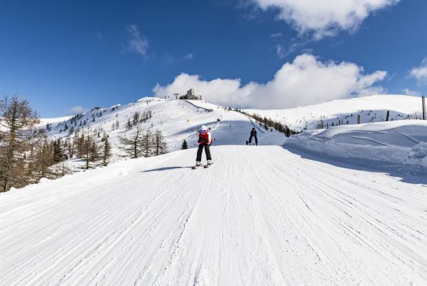 Skifahren_Kaiserburg_Bad Kleinkirchheim_Winter © Franz Gerdl_MBN Tourismus