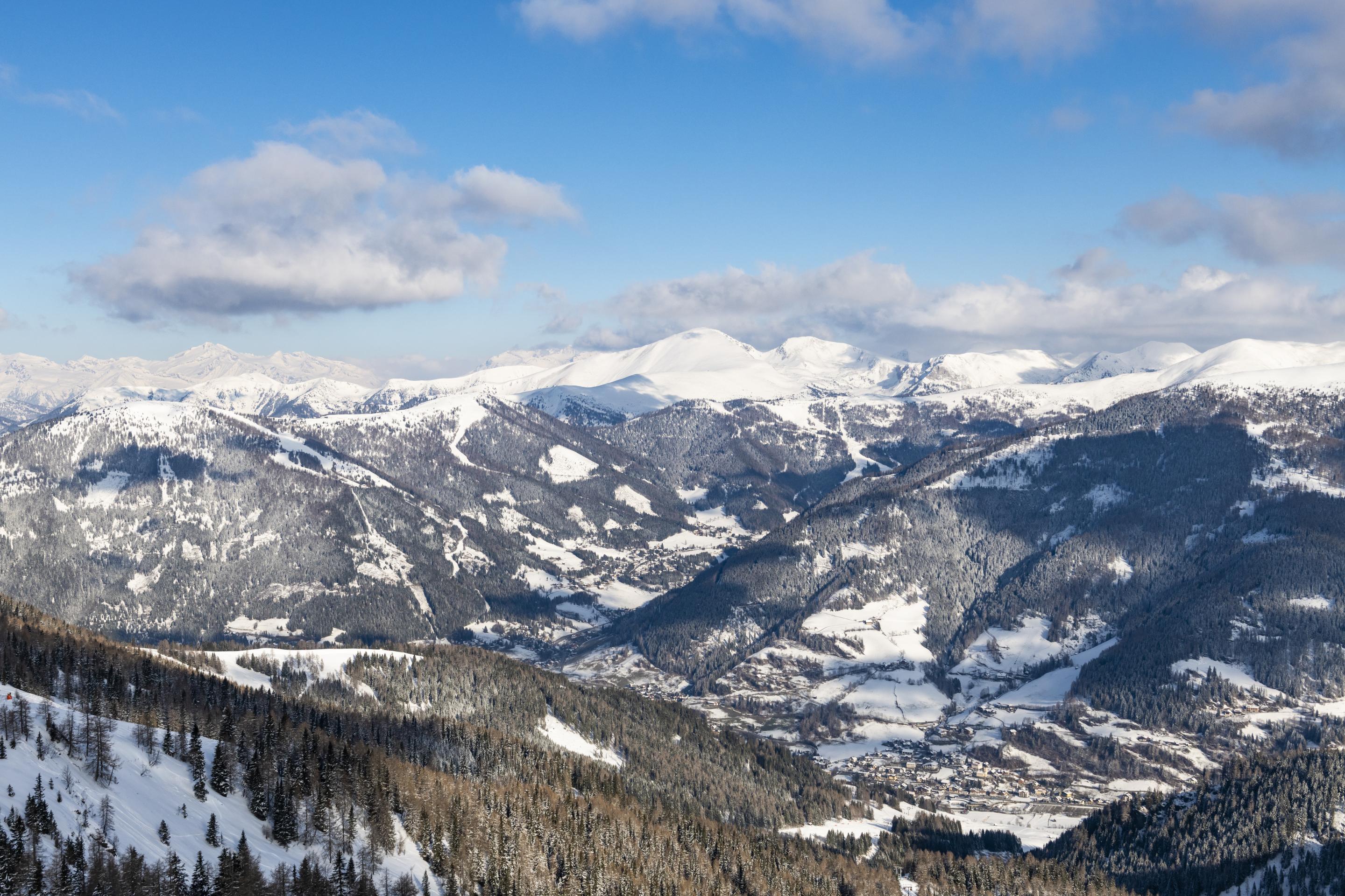 Panorama_Bad Kleinkirchheim_Winter © Franz Gerdl_MBN Tourismus